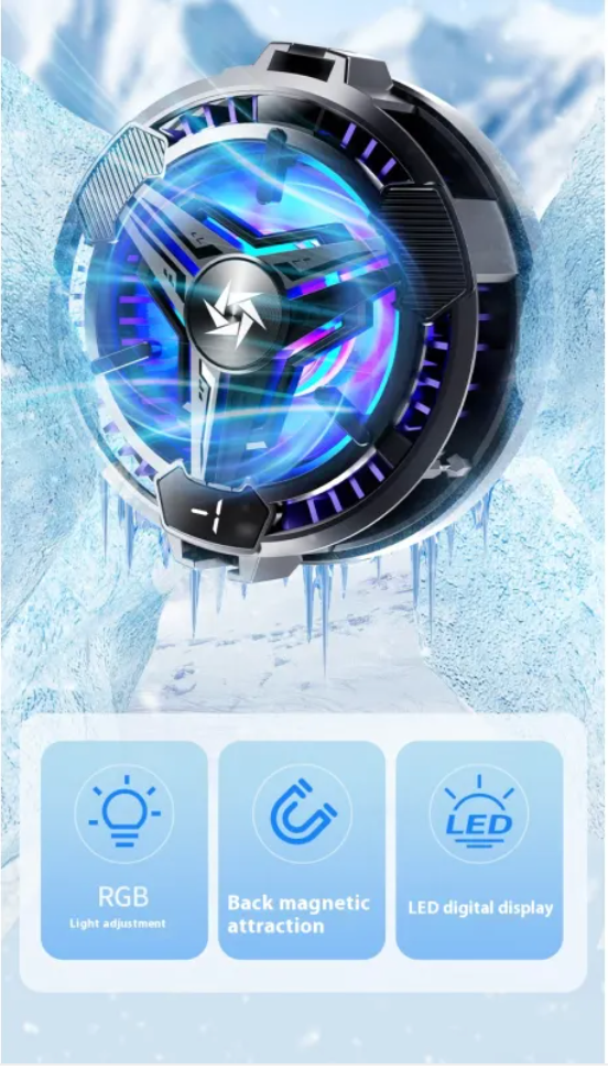 Magnetic Phone Cooler