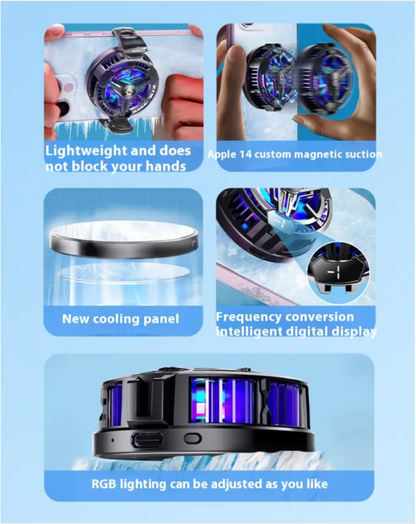 Magnetic Phone Cooler