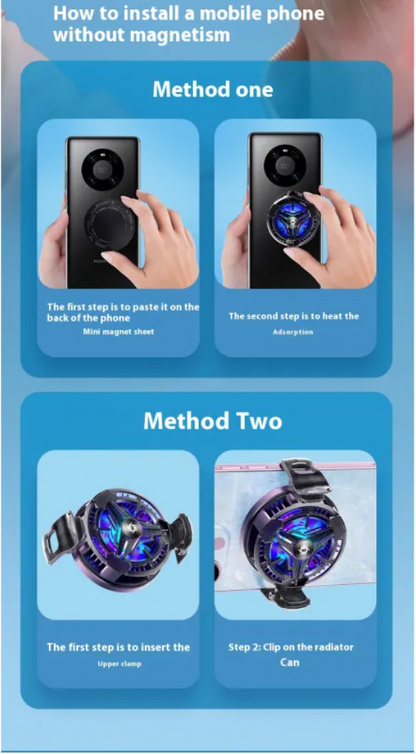 Magnetic Phone Cooler